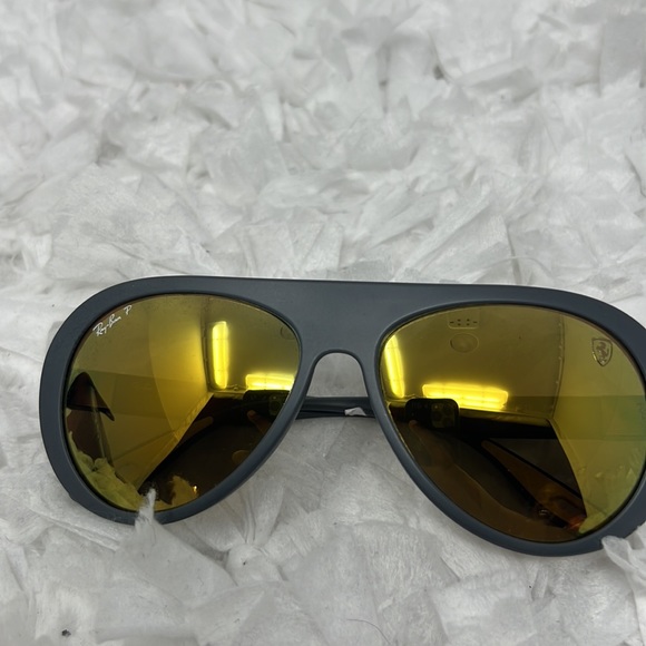 RAY BAN RB4310M SCUDERIA FERRARI COLLECTION MEN’S 58-16-140 Made In Italy - Picture 5 of 12